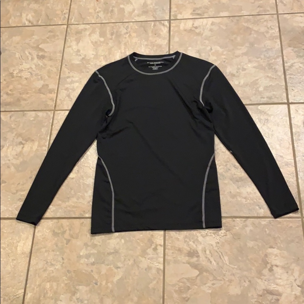 Black Foot Locker long sleeve Performance shirt